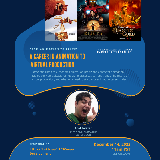 From Animation to Previz- A Career in Animation to Virtual Production -  Connect Student Portal